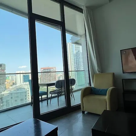 Ultra Luxurious 1bd,high Floor,with Balcony Lägenhet Istanbul